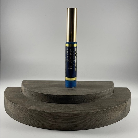 Lipsense Blu-J NEW Cool Frost Bold Blue Shimmer Long Lasting Liquid Lipstick - Picture 2 of 7